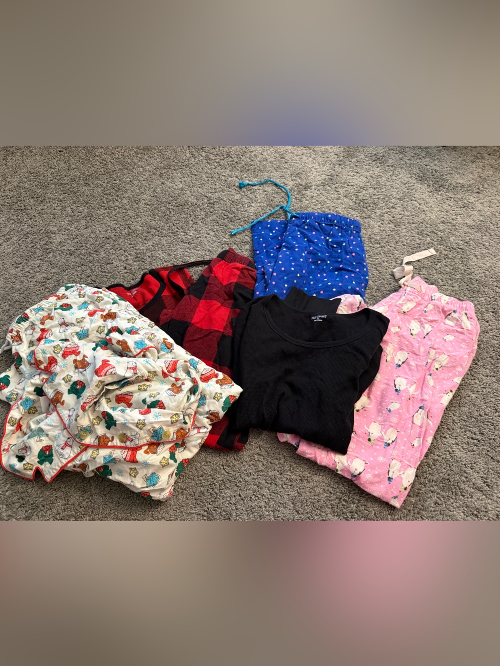 Women’s Flannel Pajama Lot - Size Medium